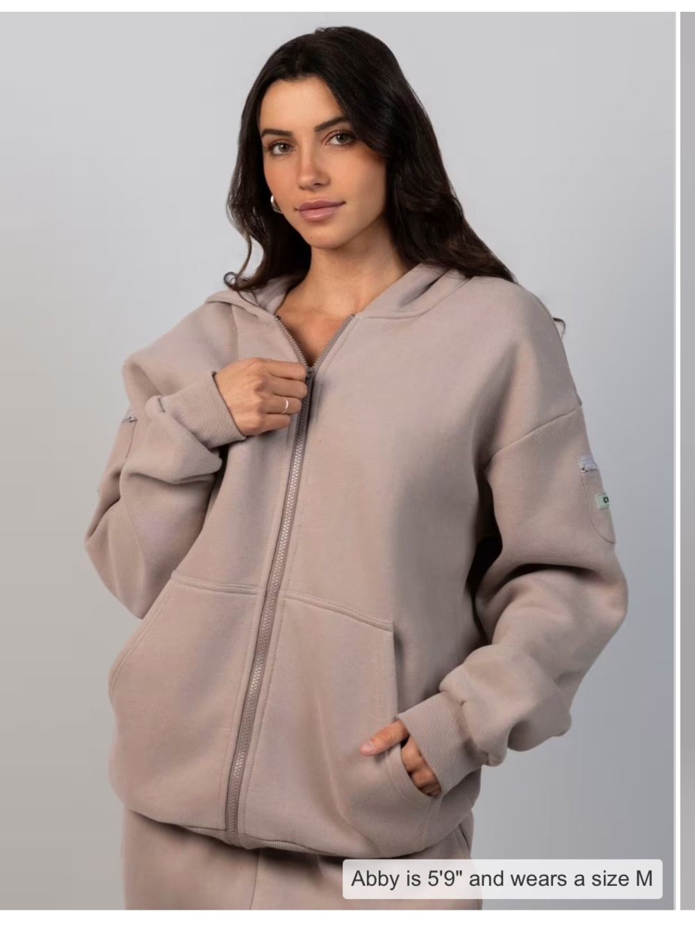Comfrt Travel Essentials Zip Hoodie